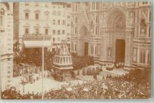 50100 Firenze Foto AK Kirche Ort handschriftlich