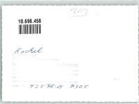 82431 W8113 Kochel a. See FOTO KEINE AK Fliegeraufnahme Ort handschriftlich