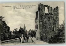 Clausen - la descente Ruine de l`ancien Chateau Hundekarren
