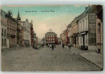 Renaix 1916 - la Petit Place Kind mit Rad
