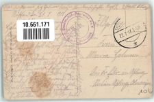 Libau Liepaja 1917 - Bahnhof