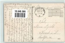 Posen Poznan 1916 - St. Marinstraße u. Schloss