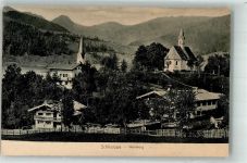 83727 W8162 Schliersee Foto AK Kirche