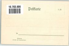 95028 W8670 Hof , Saale Lithographie Wappen Kirche Gruss aus