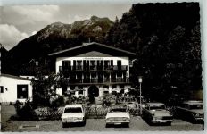 82431 W8113 Kochel a. See FOTO KEINE AK Gasthaus Lutzhof Auto Ort handschriftlich