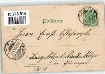 96450 W8630 Coburg 1899 Lithographie Veste Neujahr