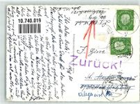 10115 W1000 Britz 1960 Foto AK Schloss Krankenhaus Alt Britz Dorfkirche Stempel zurück
