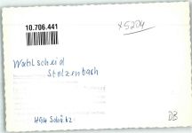 53797 W5204 Wahlscheid , Siegkr FOTO KEINE AK Gasthaus Stolzenbach Ort handschriftlich