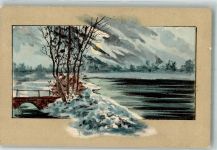 Verlag D.T.C. L. Ser. 191 Nr. 2 Schablonenmalerei Handgemalt 1909