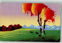 Nr. 2057 Schablonenmalerei Handgemalt