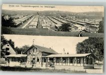 72525 W7420 Münsingen , Württ - Truppenübungsplatz Münsingen Brackenlager Casino