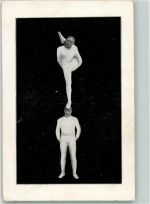 O8000 Dresden Zirkus R & W Reinsch Akrobatik Artist FOTO KEINE AK