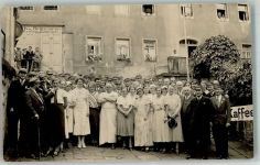 Gruppenfoto mit Familie Ereignis Studentika 1925 Foto AK
