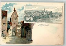 88662 W7770 Überlingen , Bodensee Lithographie