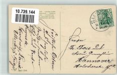 Kind großes Ei mit Schleife trägt ein Schaf Verlag PFB Serie 8748 Osterei 1909 Prägedruck