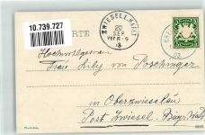 83700 W8185 Kreuth b Tegernsee 1903 - Adelskorrespondenz Königspalpe