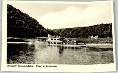 W3522 Bad Karlshafen Weserschiffe Dampfschiff Hecht Binnenschiff Foto AK