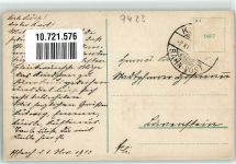 72532 W7423 Offenhausen , Kr Münsingen, Württ 1913 - Landesgestthof Bahnpost
