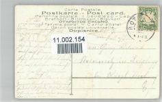 Wer treulich liebt, ist nicht verlassen Litho 1907 AK Serie 290 Poesie Prägedruck