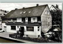 34508 W3542 Usseln Foto AK Pension Haus Gerda