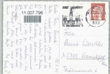 38350 W3330 Helmstedt - Albrechtsplatz Juleum Quellenhof Berufsschule Hausmannsturm Markt Doppelkapelle Maschsiedlung Zonengrenze