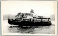 W2000 Hamburg H 4760 Brinckmann auf der Elbe Hamburg-Amerika-Line Foto AK