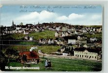 78112 W7742 St. Georgen im Schwarzwald 1912 - Bahnhof
