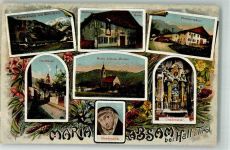 6060 Hall in Tirol 1924 Foto AK Kirche Maria Absam Dorfgasse