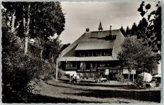 78148 W7741 Gütenbach Foto AK Hotel Cafe Bachhof
