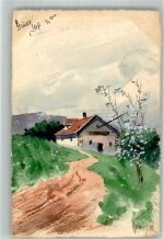 Bauernhaus Handgemalt 1901