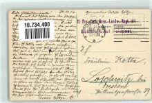 Posen Poznan 1916 Foto AK Schloss Pauli- Kirche Kgl. Ansiedlungskommission Feldpost WK I II.Ers.Batl-Gren.-Landw.Regt. 100