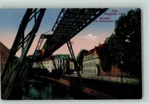 W5600 Elberfeld Elberfeld ca 1920 AK Schwebebahn