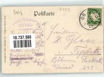 82488 W8107 Ettal 1908 Foto AK Gasthaus Klosterwirtschaft