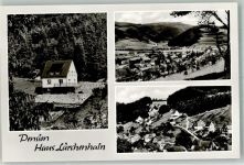 34508 W3542 Schwalefeld Foto AK Pension Haus Lärchenhain Aartal