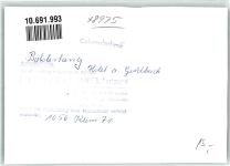 87538 W8975 Bolsterlang FOTO KEINE AK Hotel am Goldbach Ort handschriftlich