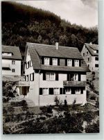 75323 W7547 Bad Wildbad im Schwarzwald Foto AK Haus Schmid