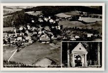 93455 W8499 Sattelpeilnstein - Fliegeraufnahme Kriegerdenkmal Freigegeben d. R.L.M.