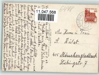 63667 W6478 Bad Salzhausen - Blindenheim Badehaus Saline Kurhaus 4-Bildaufnahme