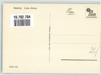 96047 W8600 Bamberg Radierung Unter Brücke