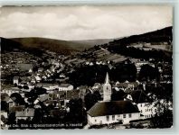 63619 W6482 Bad Orb - Blick zum Spessartsanatorium und Haseltal