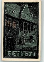 38640 W3380 Goslar Künstlersteindruck sign. Fricke, R. 1000 Jahrfeier Fespostkarte