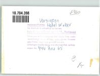 57462 W5960 Sondern , Biggesee FOTO KEINE AK Hotel Weber Ort handschriftlich Vorsiepen