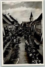 78183 W7713 Hüfingen Gebrauchsspuren Ort handschriftlich Foto AK