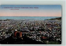 Barcelona - Gesamtansicht vomn Monte Tibidabo