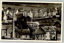 91757 W8830 Treuchtlingen Foto AK Weitelsheimer Straße Storchennest