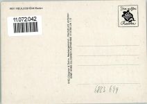 68809 W6823 Neulußheim - Kirche Ortsansichten 4-Bildaufnahme