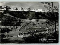 Alt St. Johann Churfirsten und Sessellift auf Alp Sellamatt Sessellift