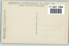 Pavillon Scolaire 1930 offiz. AK Ausstellung