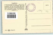 97332 W8712 Vogelsburg - Vogelsburg und Escherndorf Blick von der Vogelsburg Vogelsburg am Main Ortsansicht Vogelsburg und Nordheim
