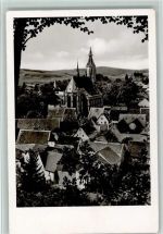 55590 W6554 Meisenheim , Glan - Blick auf die Schloßkirche